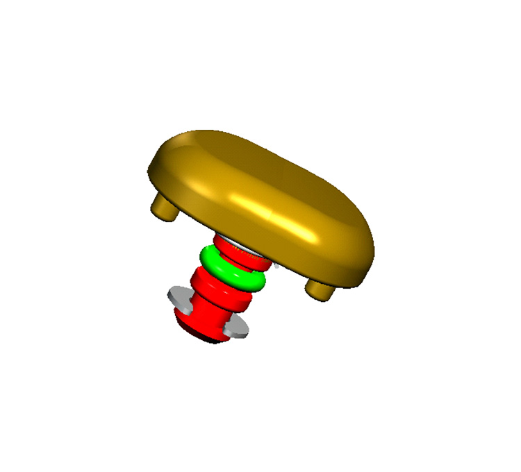 按鍵及按鍵孔密封件